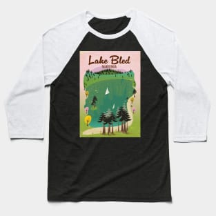 Lake Bled Slovakia Baseball T-Shirt